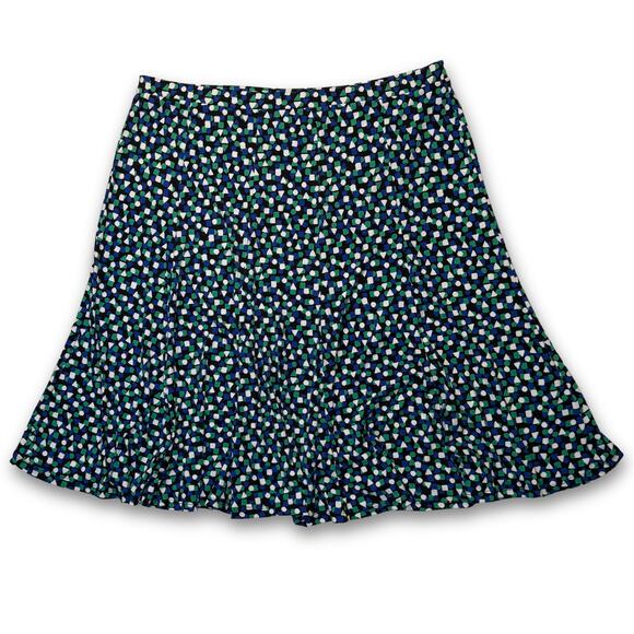 Vintage George Stretch Y2K Knee-Length Geometric Skirt | Women's XL - Picture 2 of 5